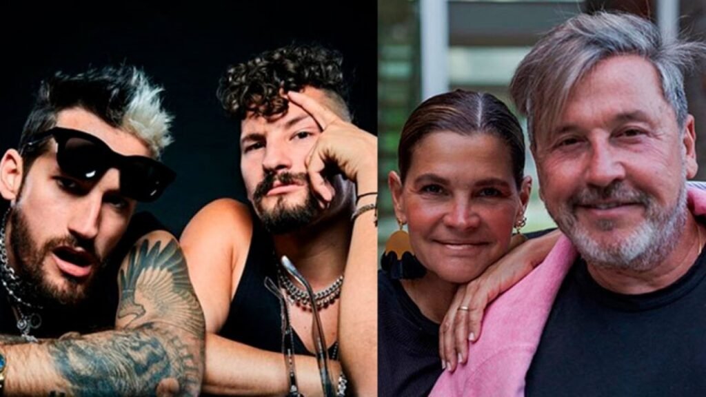 Ricardo Montaner publicó una foto de su esposa en la ducha y sus hijos Mau y Ricky reaccionaron con todo: “Dios”