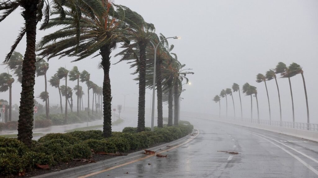 El huracán Ian tocó tierra en Florida con vientos de más de 240 km por hora: “Por favor, agárrense”
