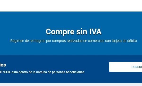 Compre sin IVA: el error más común por el que AFIP no te devuelve el 21% y cómo solucionarlo