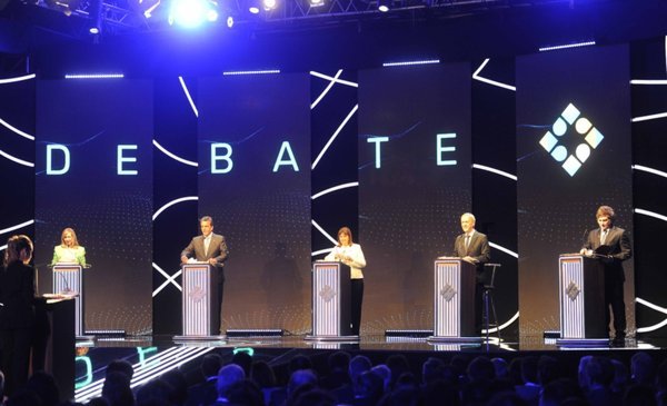 Se realizó el primer Debate presidencial 2023: cruces picantes, acusaciones y el “derecho a réplica” como protagonista