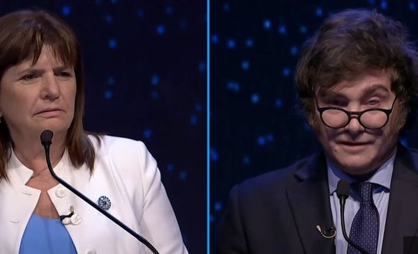 Debate presidencial 2023: Javier Milei le dijo a Patricia Bullrich si seguía siendo “montonera” y ella retrucó “vos sos…”