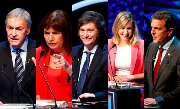 Un debate presidencial 2023 más caliente: fuertes cruces entre Patricia Bullrich, Javier Milei y Sergio Massa