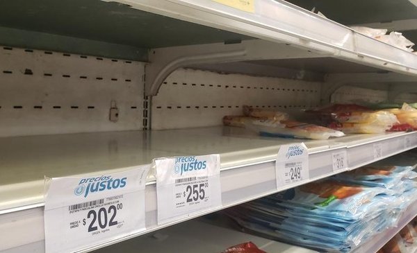 Al 30% de supermercados le falta algo de stock