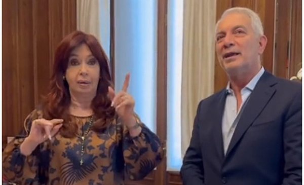 VIDEO. El Tik Tok de Cristina Kirchner con Julio Alak