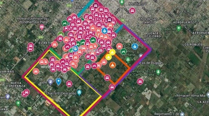 Iniciativa Ciudadana en Los Hornos: Un Mapa del Delito que Revela Más de 400 Robos