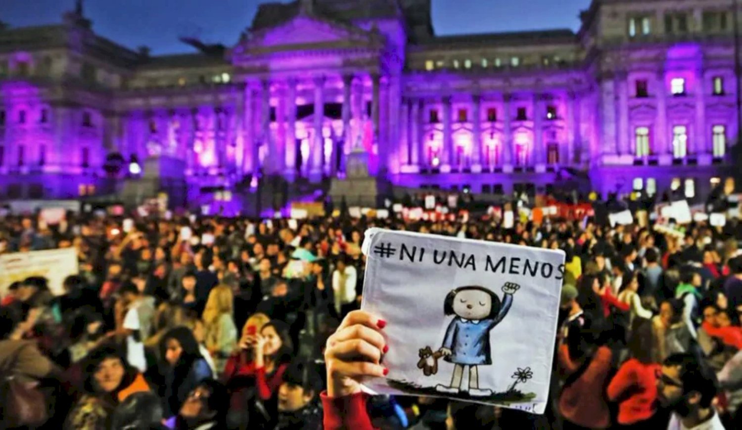 Ni Una Menos: Miles de mujeres marcharon al Congreso contra la ...
