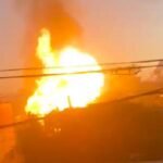 Incendio en Merlo: explotó un depósito de garrafas y dejó al menos cinco heridos