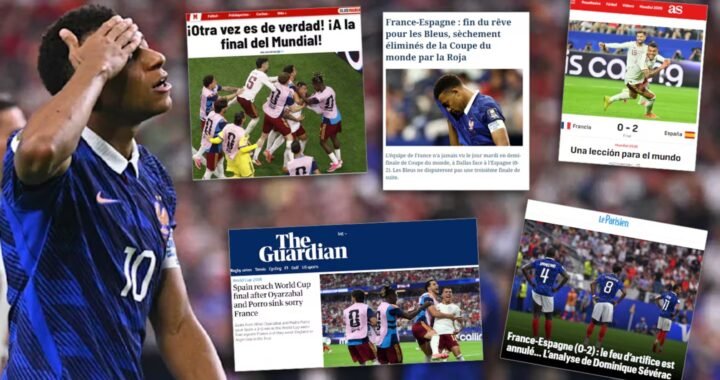 España es finalista del Mundial 2026: así reflejó la prensa internacional la eliminación de Francia