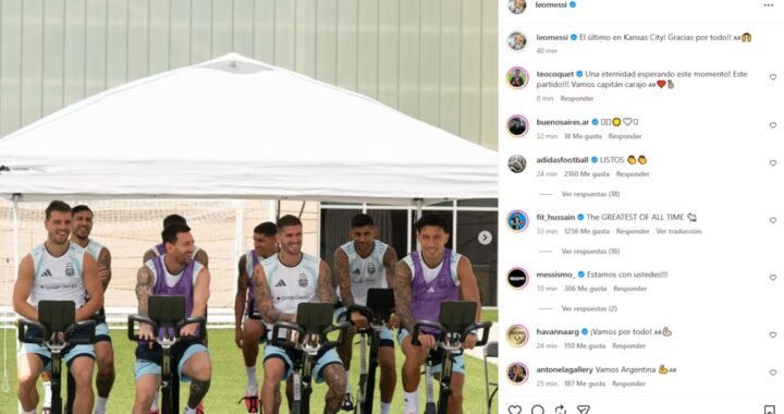 Messi se prepara para otra semifinal del mundo y dejó un mensaje antes de viajar a Atlanta